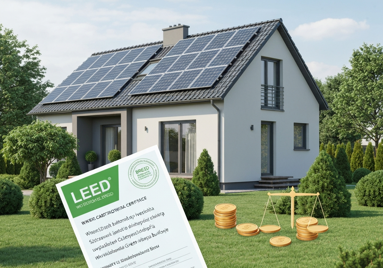 Certyfikacja LEED i BREEAM w budownictwie jednorodzinnym – czy to się opłaca prywatnemu inwestorowi?