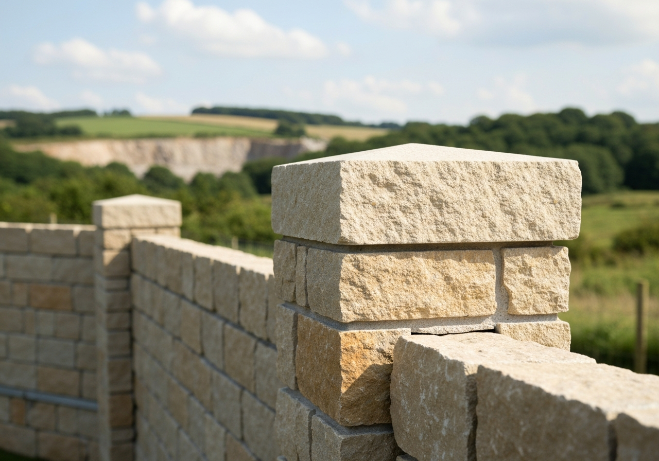 Ślad węglowy lokalnego kamienia naturalnego w budowie ogrodzeń