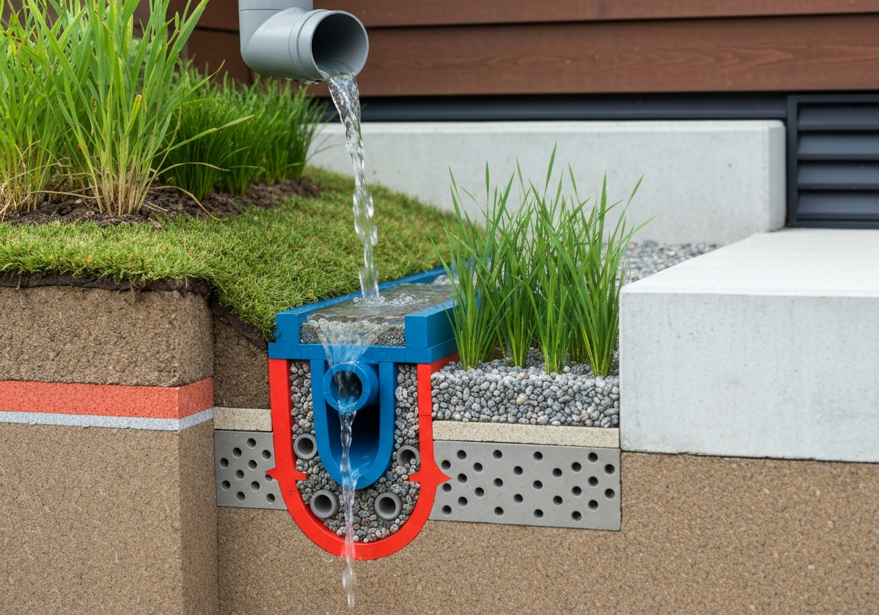 Systemy infiltracji deszczówki na działkach o niskiej przepuszczalności